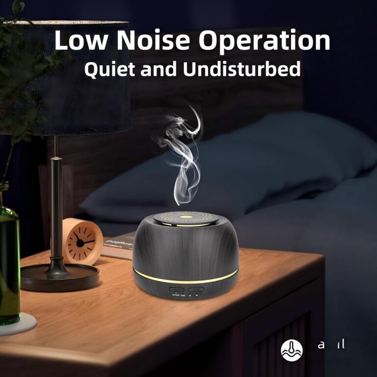 WP-158 low noise operation, quiet and undisturbed beside a bed at night