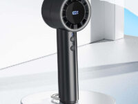 F040 LED Display Turbo Hand Fan