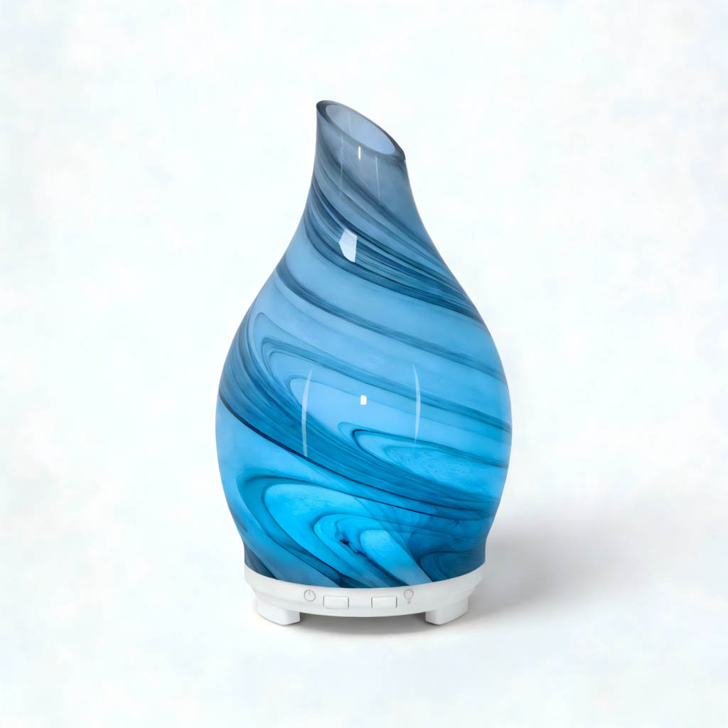WP-166-B Glass Night Light Aromatherapy Diffuser