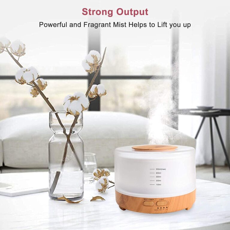 500ml Smart Bluetooth diffuser strong output - powerful and fragrant mist that lifts the whole room