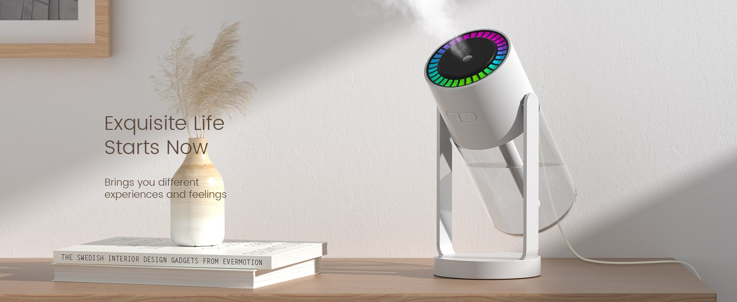 WP-028 starry sky ambient light humidifier - exquisite life lifestyle scene