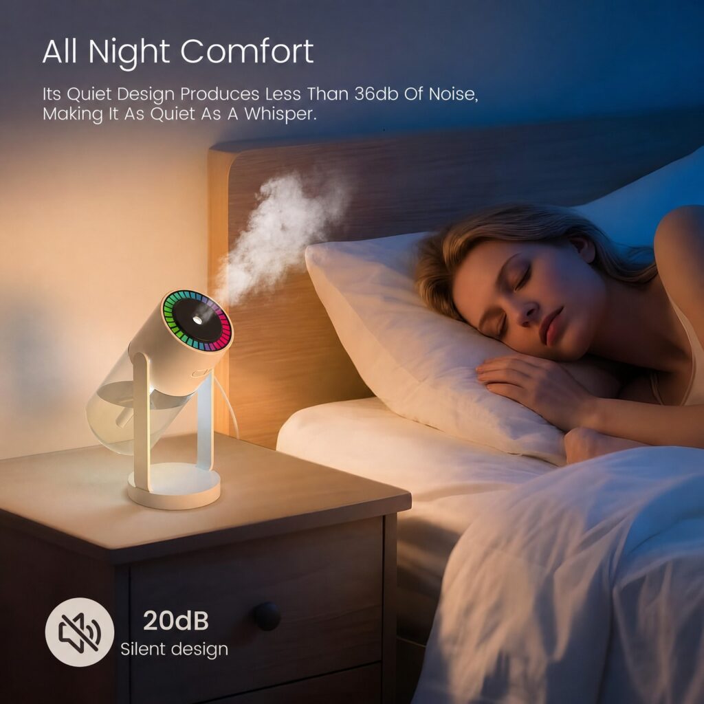 WP-028 Starry Sky Ambient Light Humidifier
